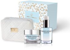 Germaine de Capuccini Timexpert Hydraluronic Soft Gift Set - Hydratační Sérum 30ml + Hydratační gel-krém pro smíšenou pleť 50ml + Neceser Dárková sada