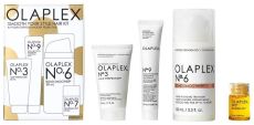 Olaplex Holiday Smooth Your Style Hair Kit - Vlasová kúra No. 3 30 ml + sérum No. 9 20 ml + regenerační krém No. 6 100 ml + olej No. 7 7,5 ml Dárková sada