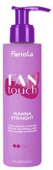 Fanola FanTouch Wanna Straight Anti-frizz Smoothing Cream - Vyhlazující krém 195 ml