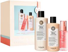 Maria Nila Head & Hair Heal Holiday Box 2025 - Šampon 350 ml + kondicionér 300 ml + vůně do vlasů 100 ml Dárková sada