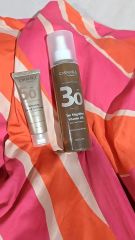 Casmara SunBeauty Essentials Set - Opalovací olej SPF 30 200 ml + pleťový gel-krém SPF 50 50 ml Dárková sada