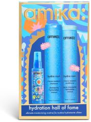 Amika Set Hydration Hall of Fame - Šampon 275 ml + kondicionér 275 ml + bezoplachový kondicionér 100 ml Dárková sada