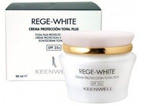 Keenwell Rege White Total Plus Protection Cream - denní pleťový krém s ochranným filtrem SPF25 50ml