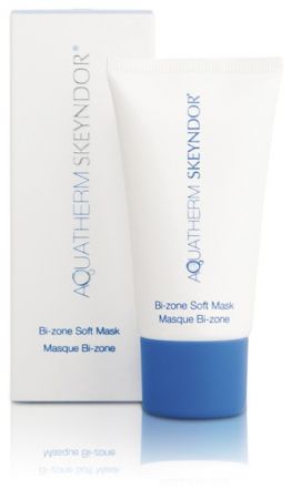Skeyndor Aquatherm Masque Bi-Zone - Zklidňující maska na obličej a oční partie 50ml
