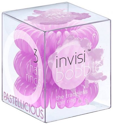 Invisibobble Spring Fling - Gumička do vlasů lila 3ks