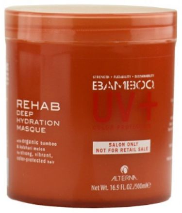 Alterna Bamboo Color Care UV+ Rehab Deep Hydration Masque - Hloubkově hydratující maska 500 ml
