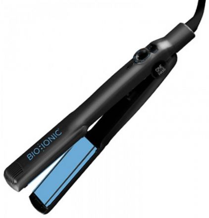 Bio Ionic One Pass 1" Black - Iontová žehlička na vlasy Černá 25 mm
