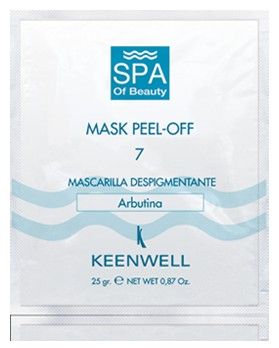 Keenwell Spa Peel-Off Whitening Mask - Slupující bělící pleťová maska č.7 12ksx25g