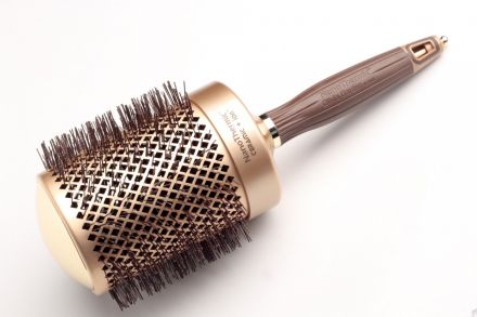 Olivia Garden Nano Thermic - Kulatý kartáč na vlasy 82 mm