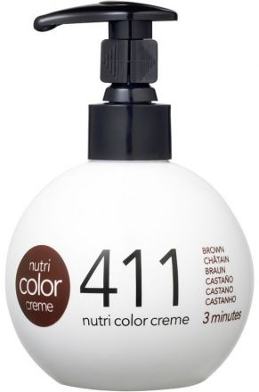 Revlon Professional Nutri Color Cream - Barevná hydratační maska č. 411 hnědá 250ml
