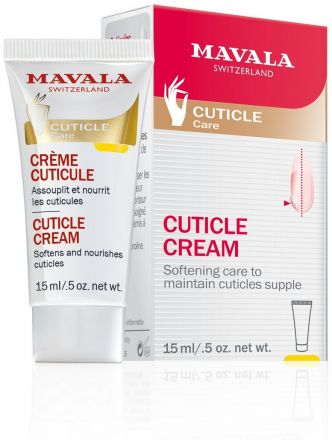 Mavala Cuticle Cream - Změkčující krém na kontury nehtů 15 ml
