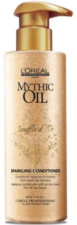 L´oreal Professionnel Mythic Oil Souffle D´or Sparkling Conditioner - Regenerační kondicionér 190 ml