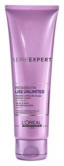 L´oréal Professionnel Liss Unlimited Thermo Smoothing Cream - Uhlazující bezoplachový termo krém 150ml