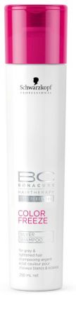 Schwarzkopf Bonacure Color Freeze Silver Shampoo - Šampon se stříbrnými reflexy 250ml