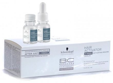 Schwarzkopf Bonacure Hair Activator Serum - Aktivační sérum pro podporu růstu vlasů 7x10ml