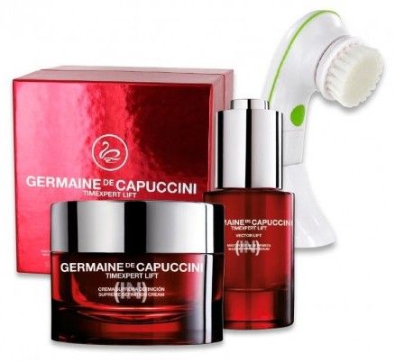 Germaine de Capuccini Timexpert Lift (IN) Duo Vánoční sada 2016 - Zpevňující sérum 50ml + Pleťový krém 50ml + Elektrický kartáček 1ks Dárková sada