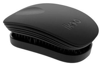 Ikoo Pocket Brush Classic Black - Kartáč na vlasy černý