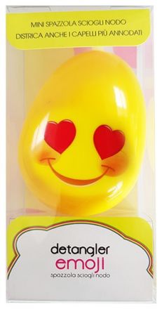 Detangler E-moji - Kartáč na vlasy Smajlík Zamilovaný