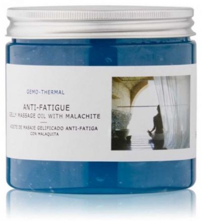 Skeyndor Gemo-Thermal Massage Oil With Malachite - Olejový masážní gel s malachitem proti únavě 600 ml