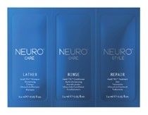 Paul Mitchell Neuro Care Lather Heatctrl Trial Kit - šampon 7,4ml + kondicioner 7,4ml + Treatment 7,4ml Dárková sada