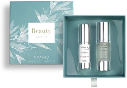 Casmara Beauty Moments - Revitalizační sérum Luxury 30 ml + Protivráskový krém na oční okolí 15 ml Dárková sada