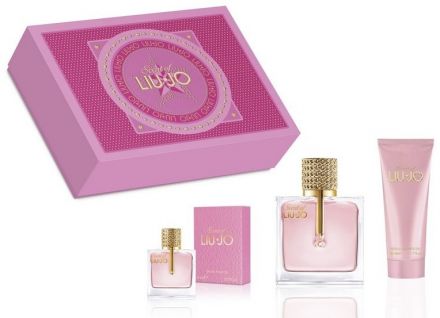 Liu Jo of Scent - EDT 50 ml + sprchový gel 50 ml + EDT 5 ml Dárková sada