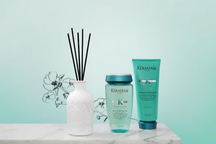 Kérastase Résistance Extentioniste Sada - šampon 250 ml + péče 200 ml + vůně 200 ml Dárková sada