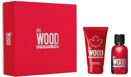 Dsquared2 Red Wood Set - Tělové mléko 50 ml + EDT 30 ml Dárková sada