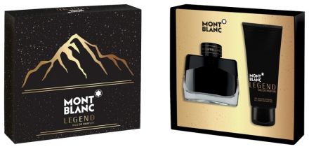 MontBlanc Legend Vánoční Set - EDP 50 ml + sprchový gel 100 Dárková sada