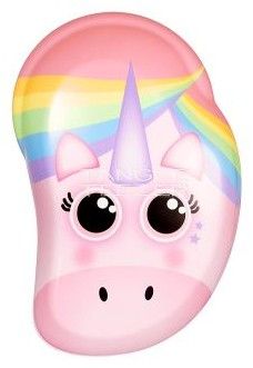 Tangle Teezer The Original Mini Rainbow The Unicorn - Kartáč na vlasy Mini Růžový Jednorožec