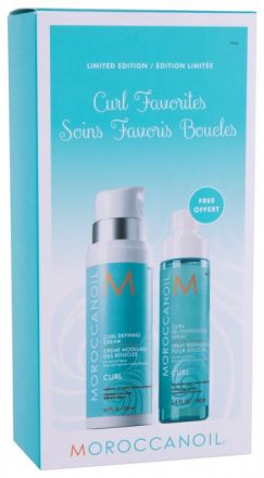 Moroccanoil Curl Favorites Sada - Krém na kudrnaté vlasy 250 ml + sprej 160 ml Dárková sada
