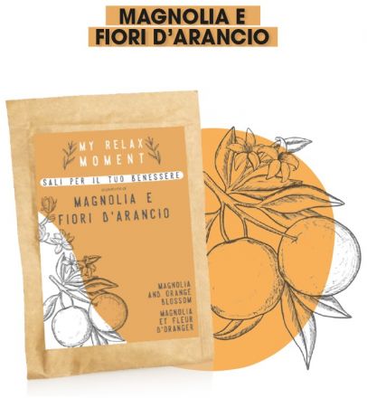 Labor Pro Bath Salt - Sůl do koupele Magnolie a Pomerančový květ 50gr