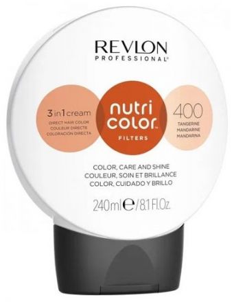 Revlon Professional Nutri Color Filters - Barevná maska na vlasy 400 Tangerine 240ml