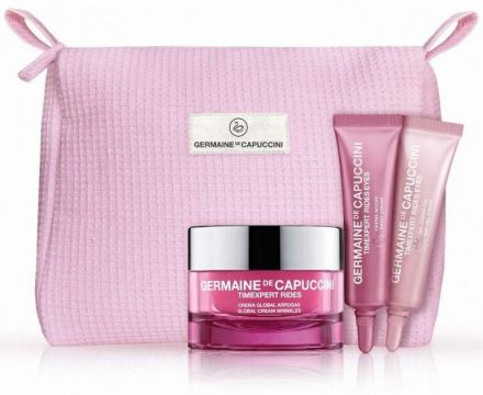 Germaine de Capuccini Timexpert Rides Beautybag Soft Set - Pleťový krém pro normální pleť 50ml + Ošetření na oční okolí 2x10ml Dárková sada