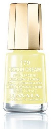 Mavala Minicolor Nail Care - Lak na nehty Lemon Cream č.179 5ml