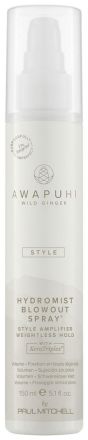 Paul Mitchell Awapuhi Wild Ginger Style Hydromist Blowout spray - Objemový sprej 150 ml