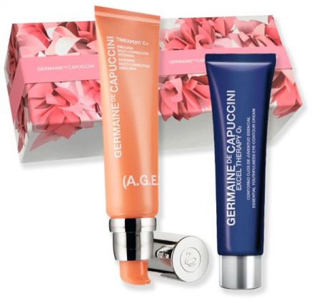 Germaine de Capuccini Timexpert C+ (A.G.E.) Set -Pleťová emulze 50 ml + krém na oční okolí 15 ml Dárková sada