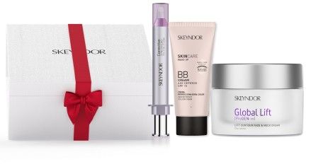 Skeyndor Global Lift Smíšená Pleť Set - Liftingová emulze 50 ml + BB krém č.2 40 ml + krém na okolí rtů 10 ml Dárková sada