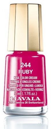 Mavala Minicolor Nail Care - Lak na nehty č. 244 Ruby 5 ml