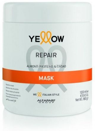 Alfaparf Yellow Repair Mask - Maska na poškozené vlasy 500 ml