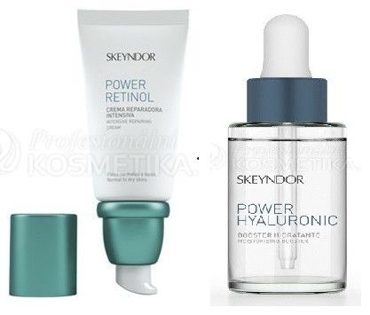 Skeyndor Power Retinol Sada č.2 - Emulze 50 ml + hydratační booster 15 ml Dárková sada
