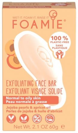 Foamie Cleansing Face Bar Exfoliating More Than A Peeling - Tuhá čisticí péče s peelingovým efektem 60 g