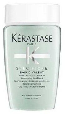 Kérastase Specifique Bain Divalent - Šamponová lázeň pro mastné kořínky 80 ml Cestovní balení