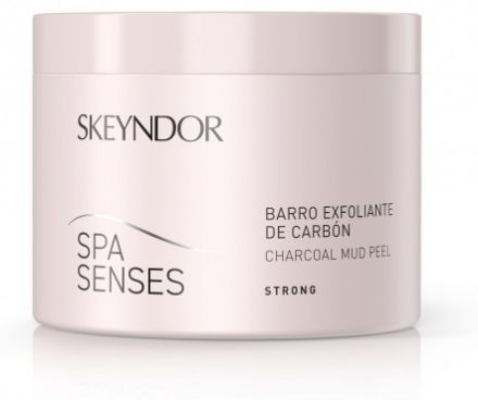 Skeyndor Spa Senses Charcoal Mud Peeling - bahenní peeling z dřevěného uhlí 500 g