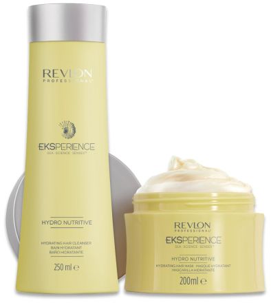 Revlon Professional Eksperience Hydro Nutritive Letní Sada - Šampon 250 ml + maska 200 ml + tělový krém Orofluido 50 ml Dárková sada