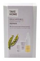 Paul Mitchell Clean Beauty Repair Take Home Sada - šampon 50 ml + kondicionér 50 ml + sprej 150 ml Dárková sada