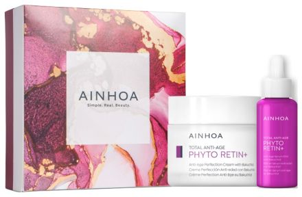 Ainhoa Phyto Retin+ Vánoční Sada - Krém 50 ml + elixír 50 ml Dárková sada