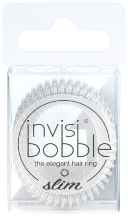 Invisibobble SLIM Mother of Chrome - Gumička do vlasů slim 3 ks