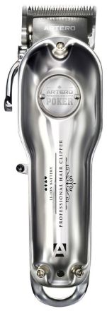 Artero Poker Clipper Silver - Profesionální zastřihovač vlasů Stříbrný
