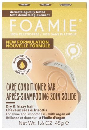 Foamie Conditioner Bar Kiss Me Argan - Tuhý kondicionér s arganovým olejem 45 g